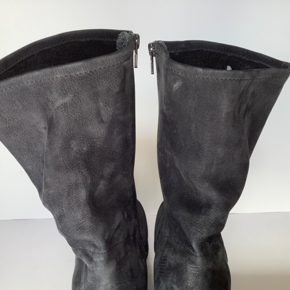 Arche black wedge nubuck boots 42 - Picture 7 of 16
